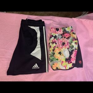 COPY - Bundle of FILA & ADIDAS Shorts Womens Lg